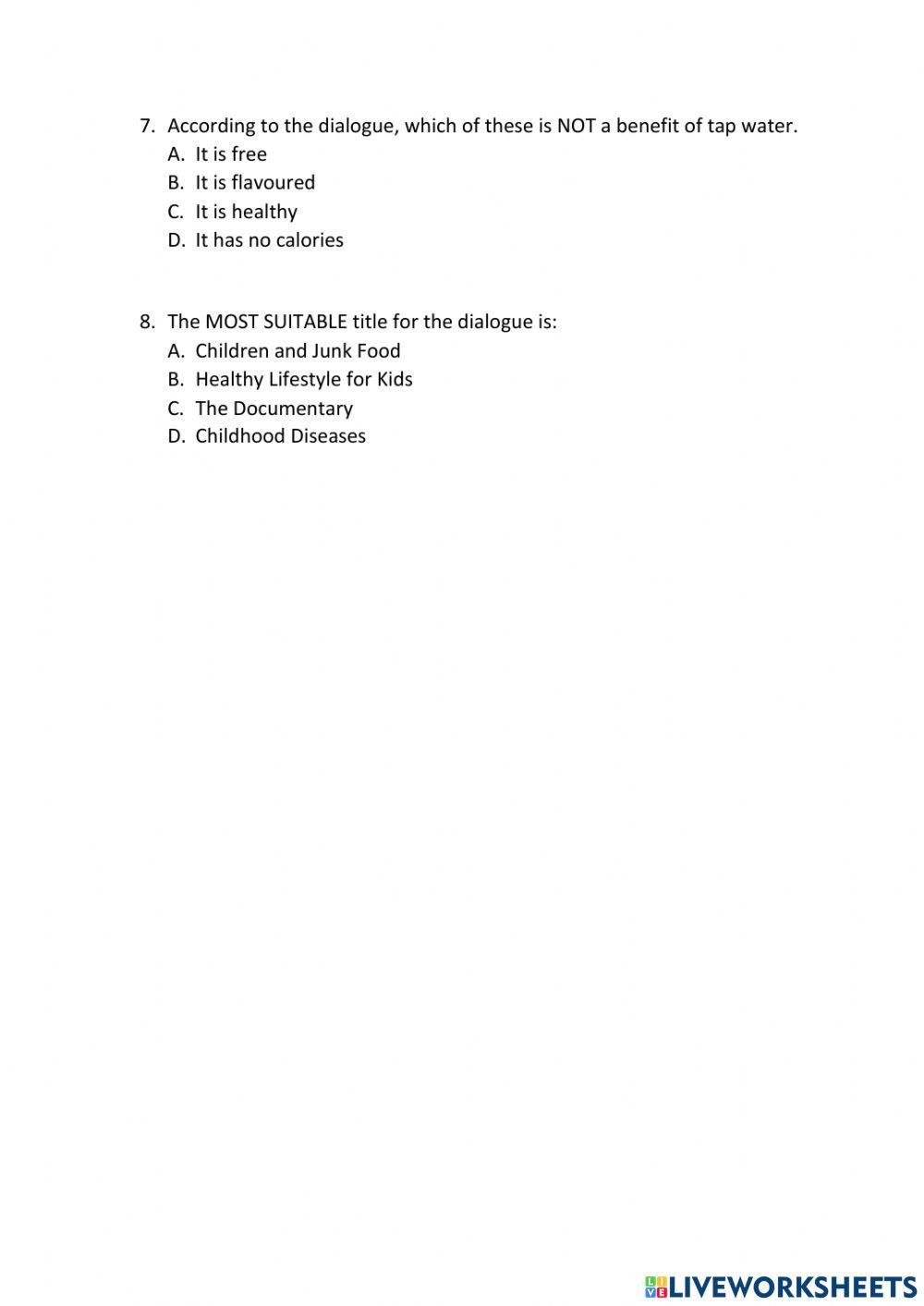 Rita & Carol Dialogue