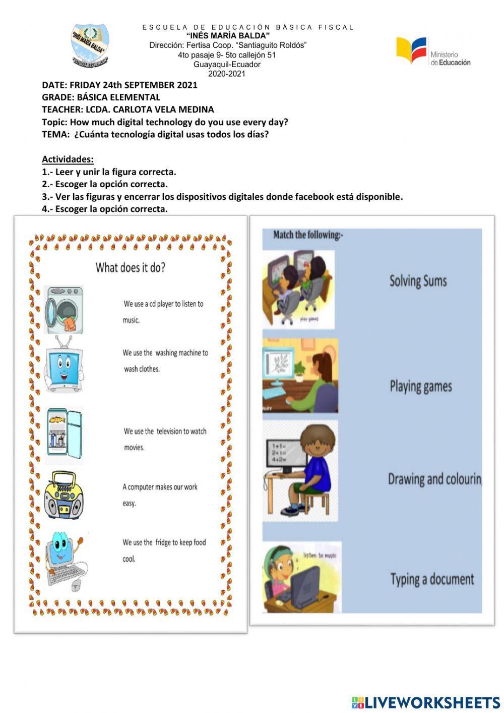 Refuerzo academico proyecto 3 basica elemental