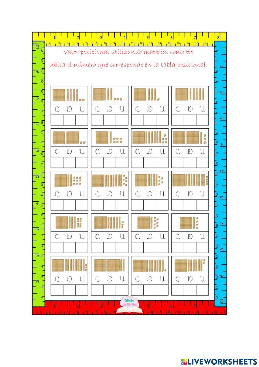 Valor posicional : Centena
