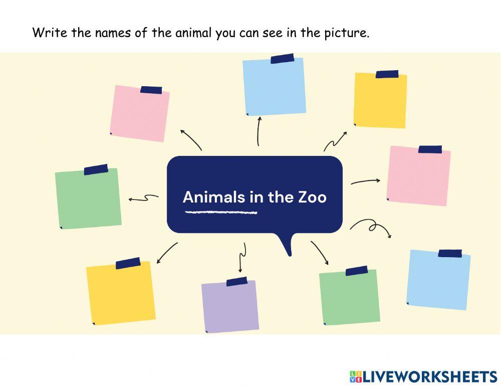 Animals in the Zoo