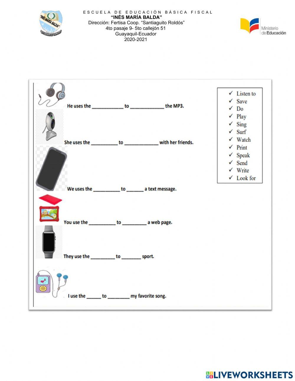 Refuerzo academico proyecto 3 basica media