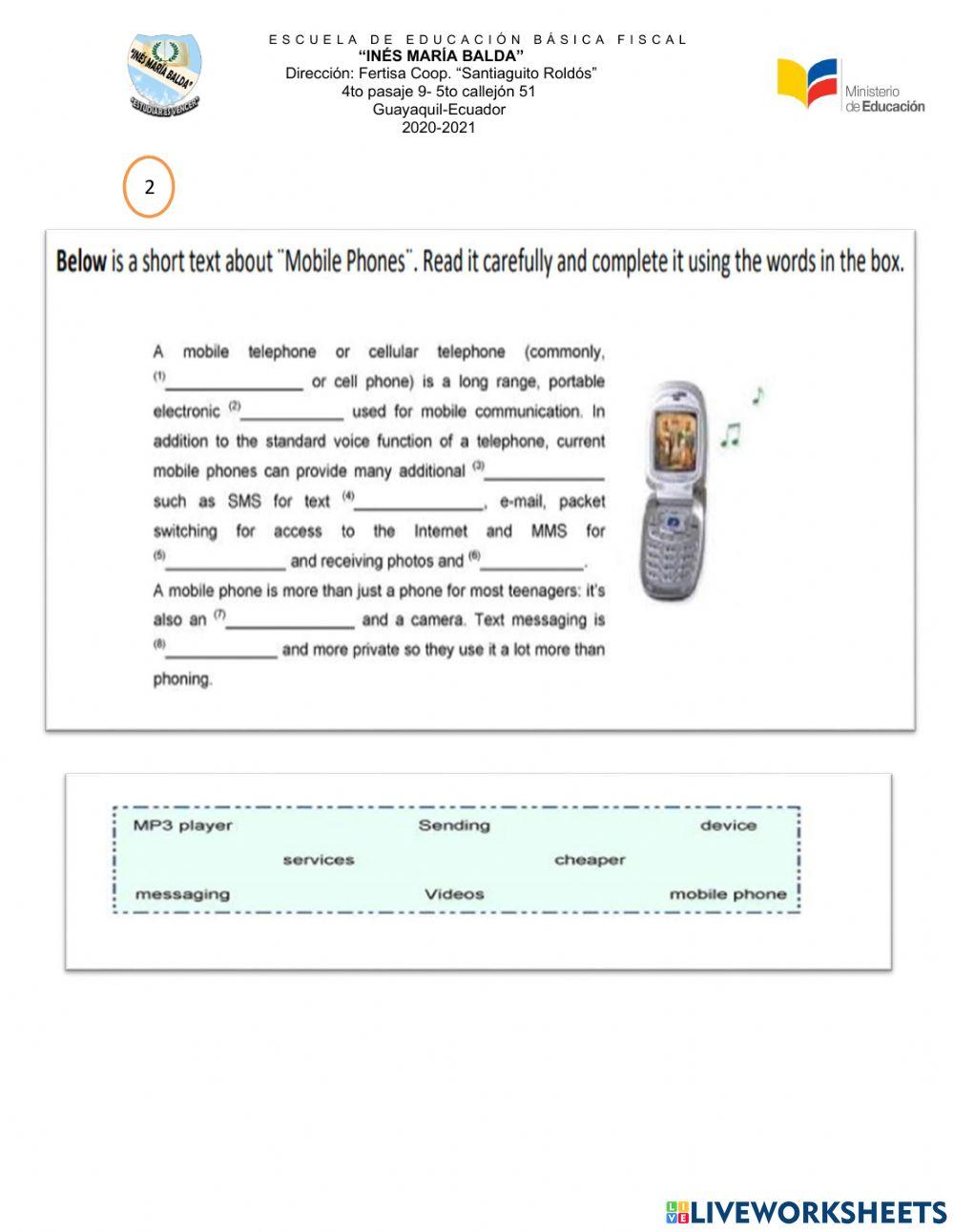 Refuerzo academico proyecto 3 basica media