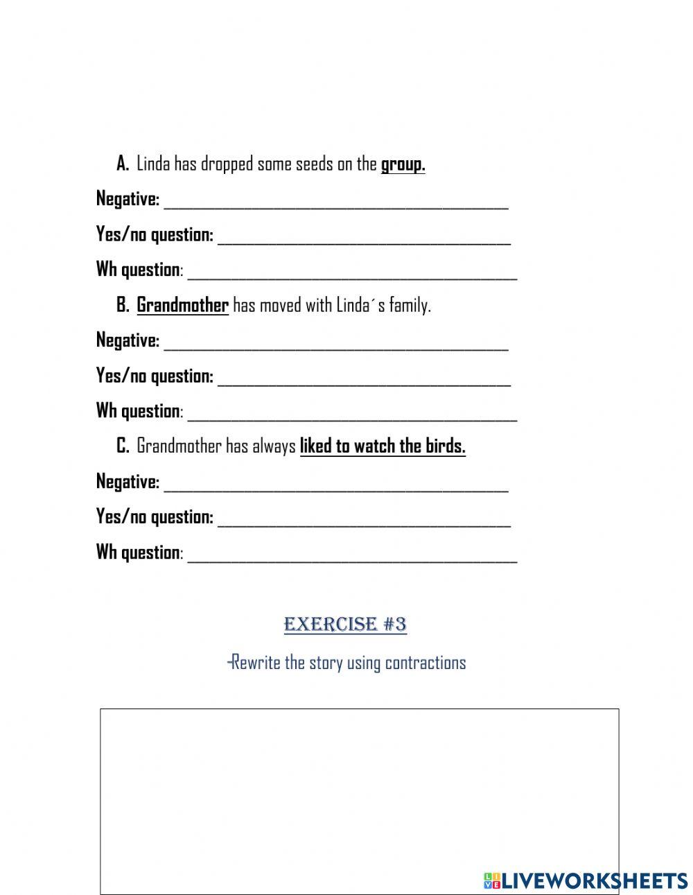 Linda and her grandmother