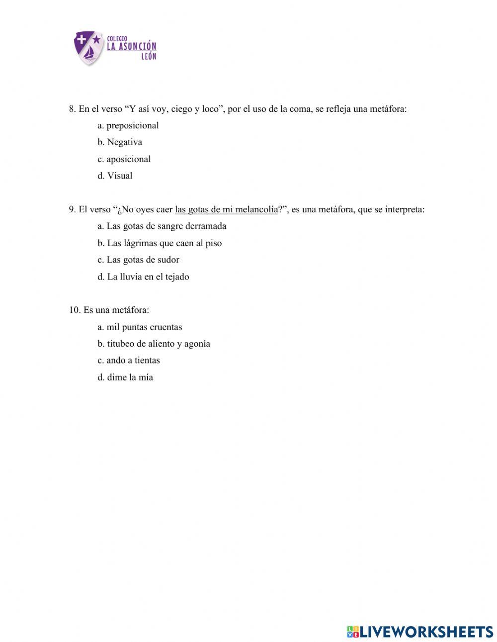 Analogías y metáforas