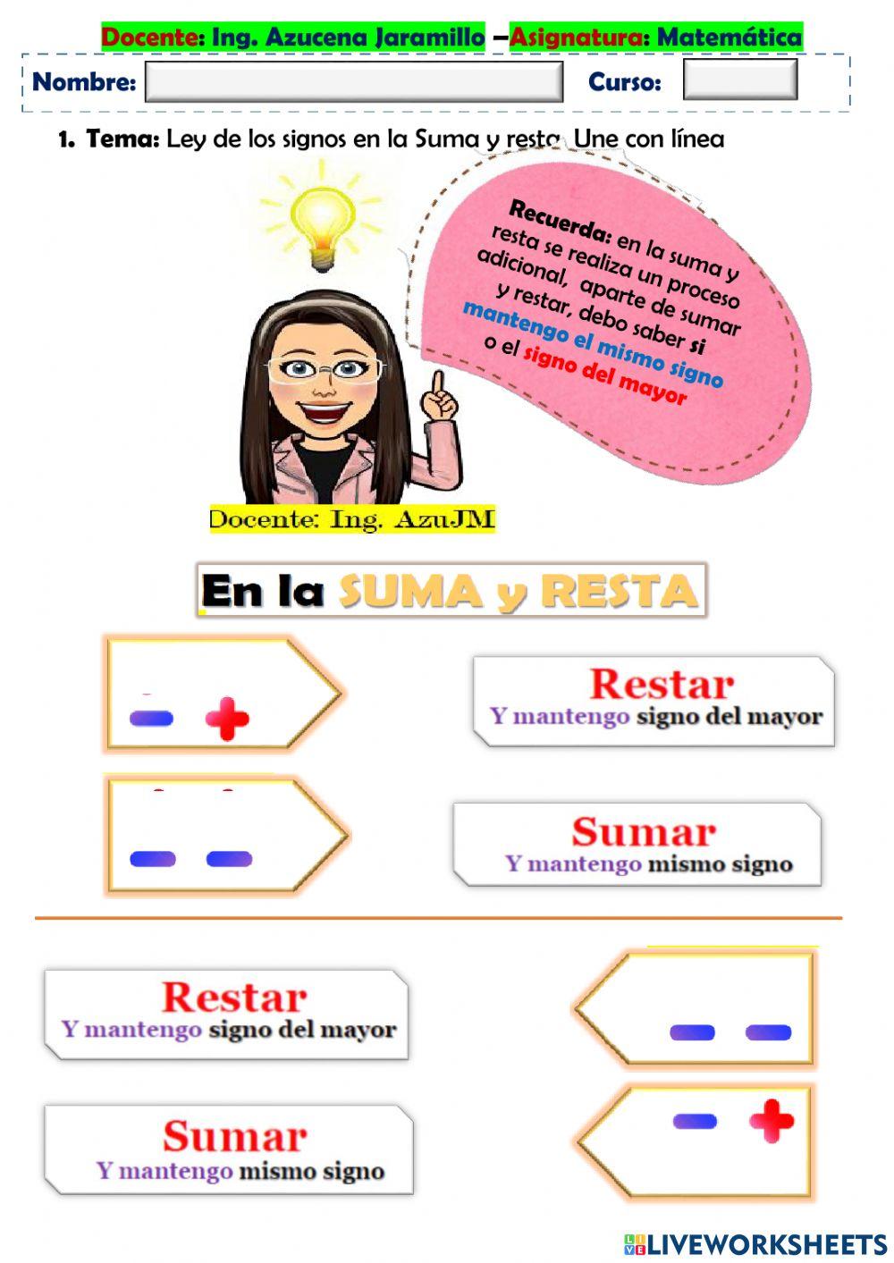 Exa- Matematica 1Q- Docente: AzuJM