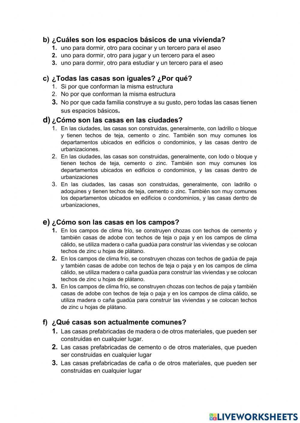 Tipos de vivienda