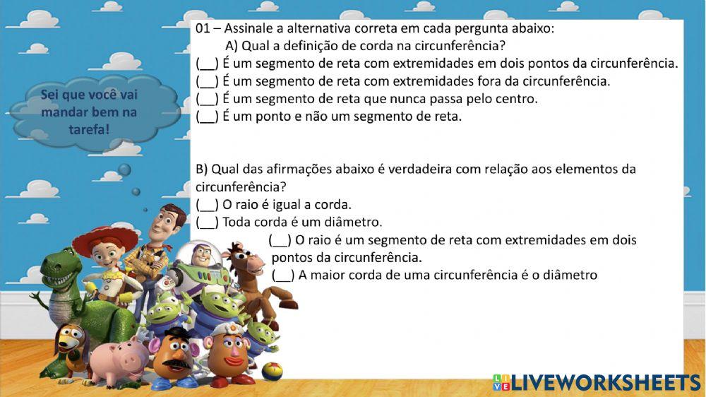 Círculo e polígono regular