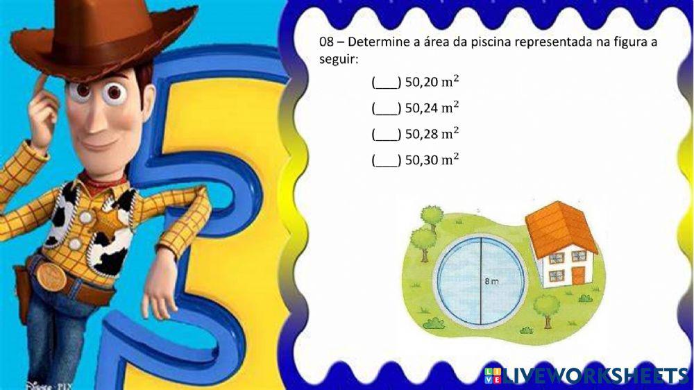 Círculo e polígono regular