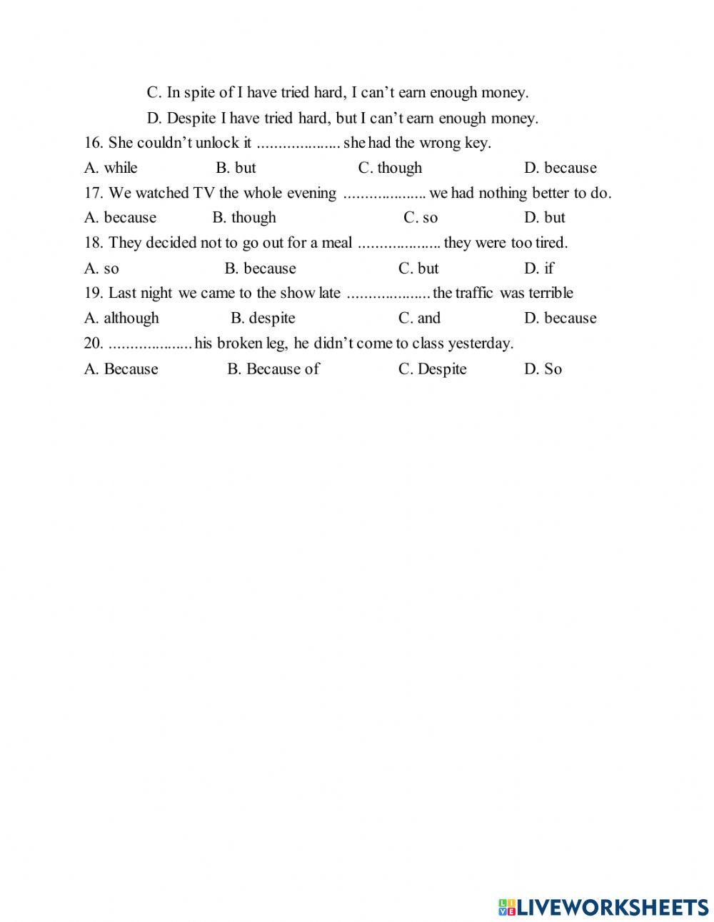 Unit 1: LOCAL ENVIRONMENT