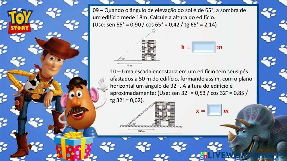 Relações métricas no triângulo retângulo