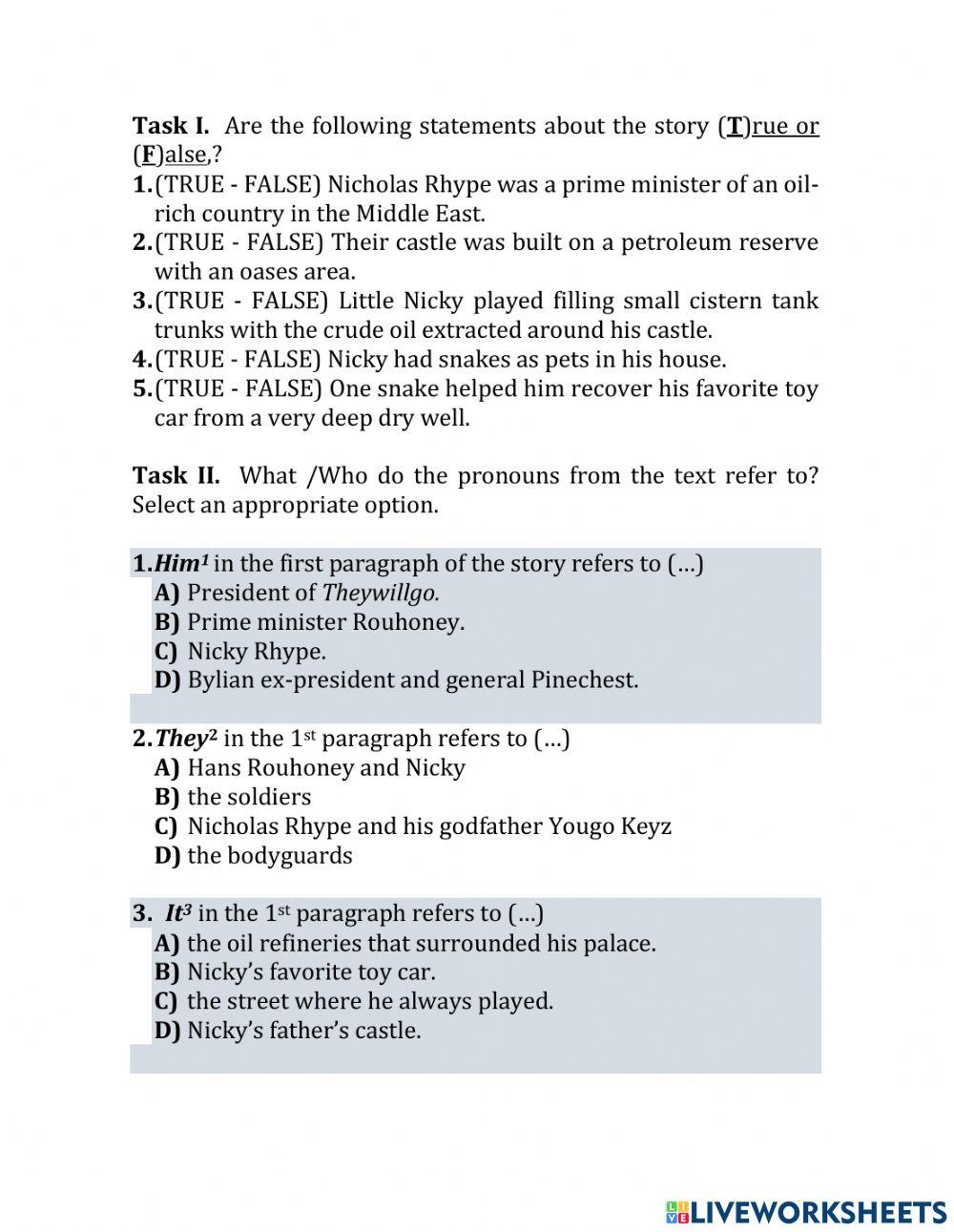 The Tyrant prime minister