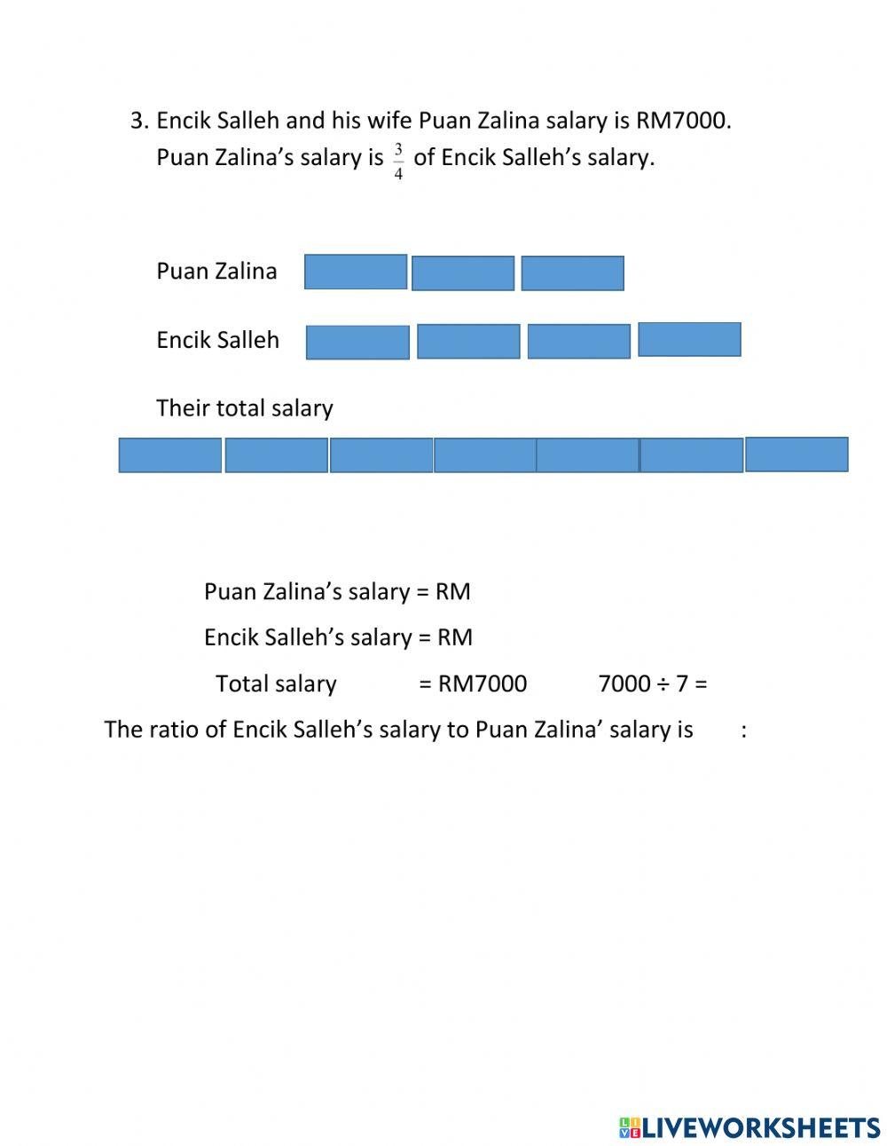 Ratio and proportion