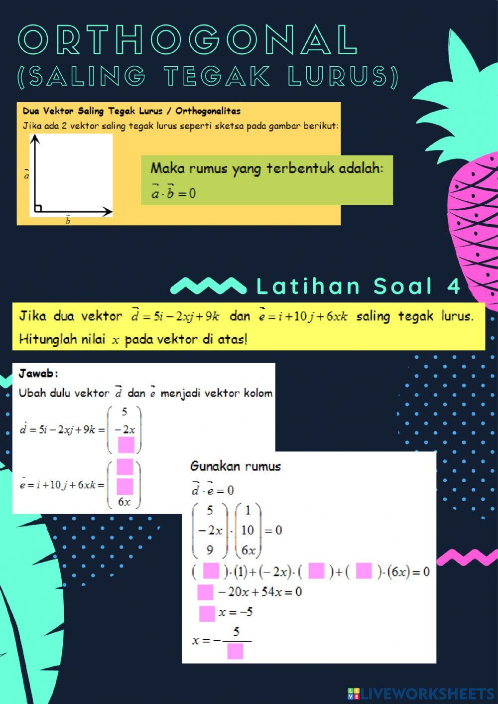 LKPD Sudut Orthogonal 2122