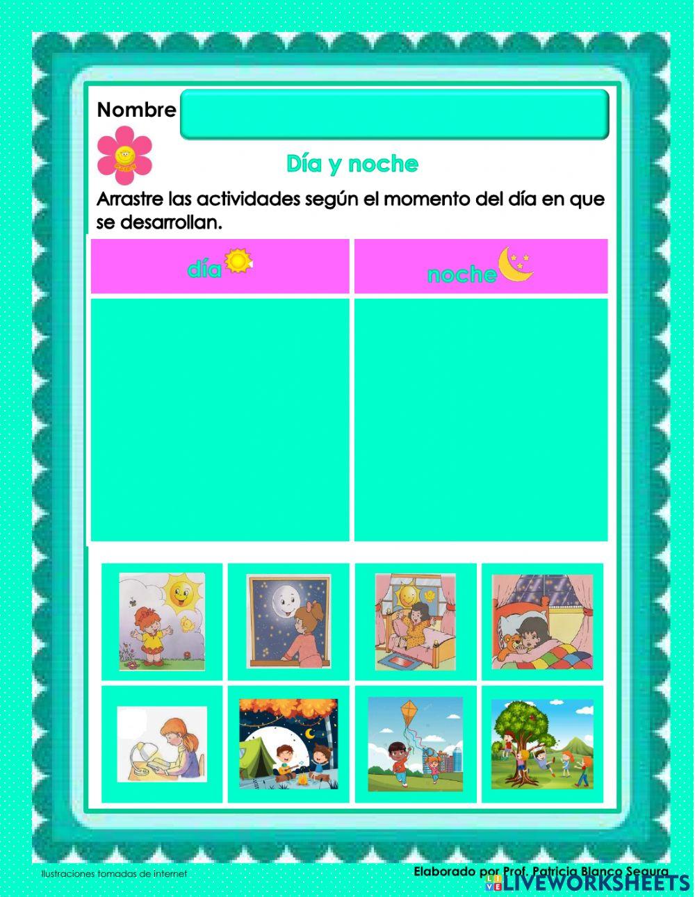 Actividades del día y la noche