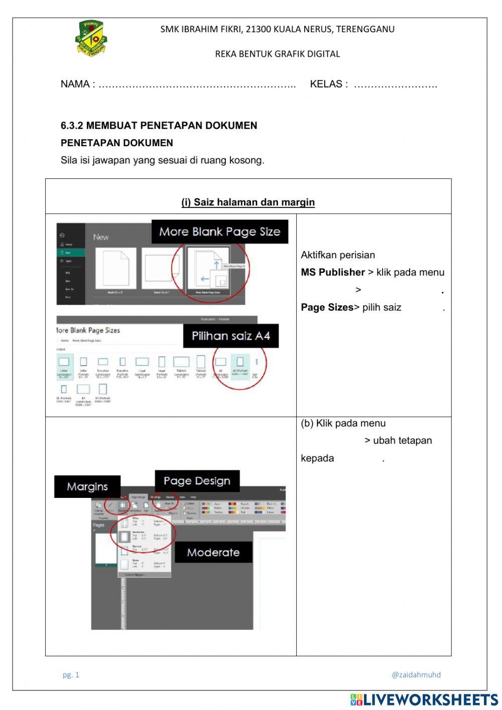 6.3.2 membuat penetapan dokumen