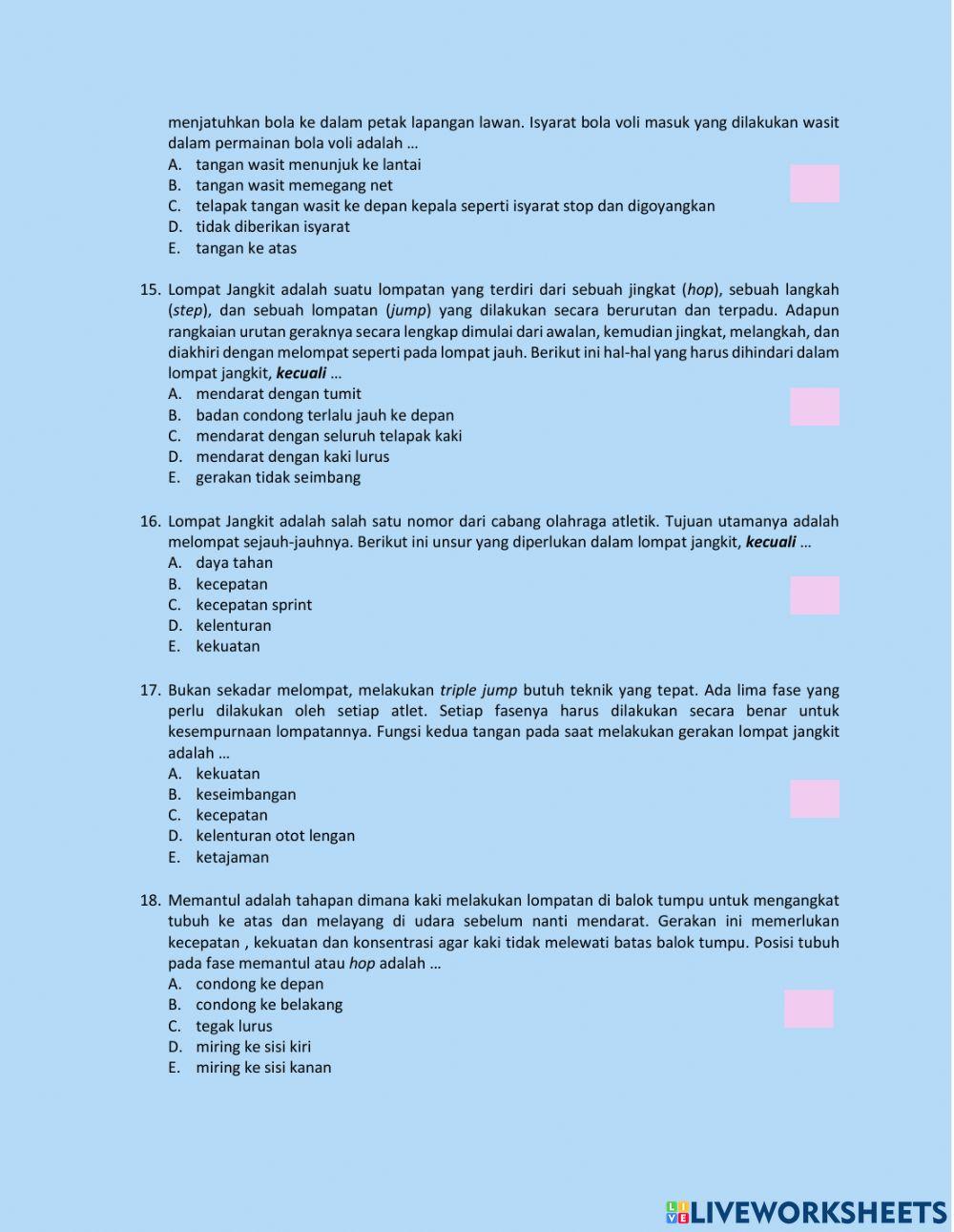 LKPD 3 Materi PJOK XII