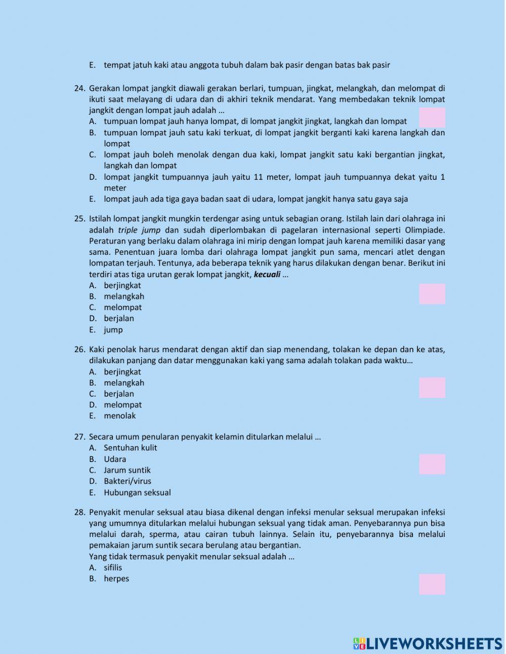 LKPD 3 Materi PJOK XII