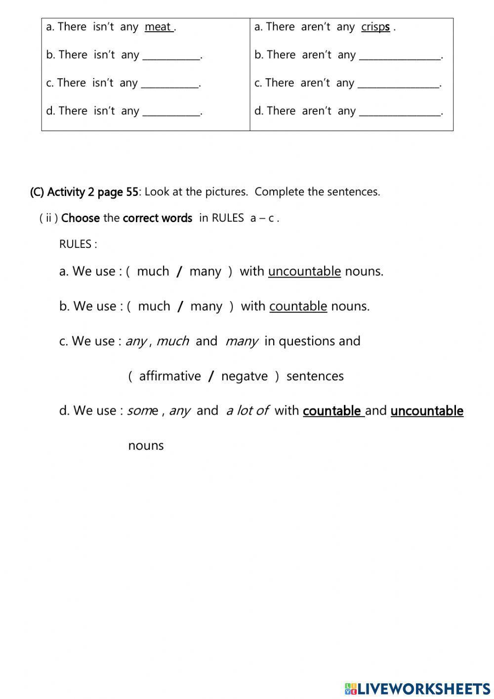 Unit 5 - Food and health