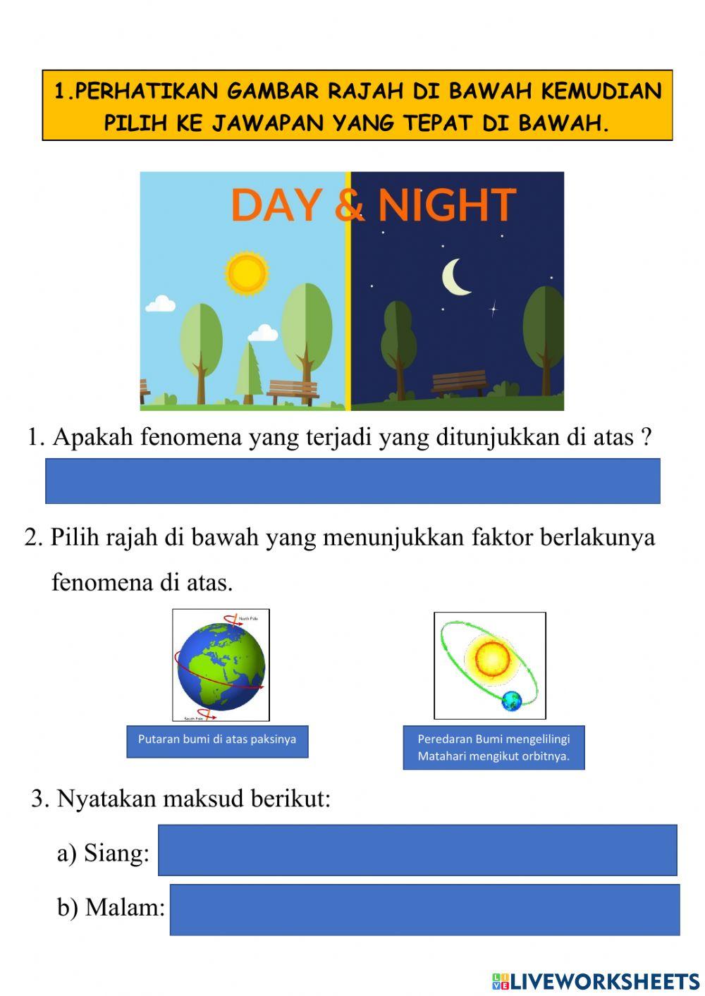 Pergerakan BUmi Tahun 4