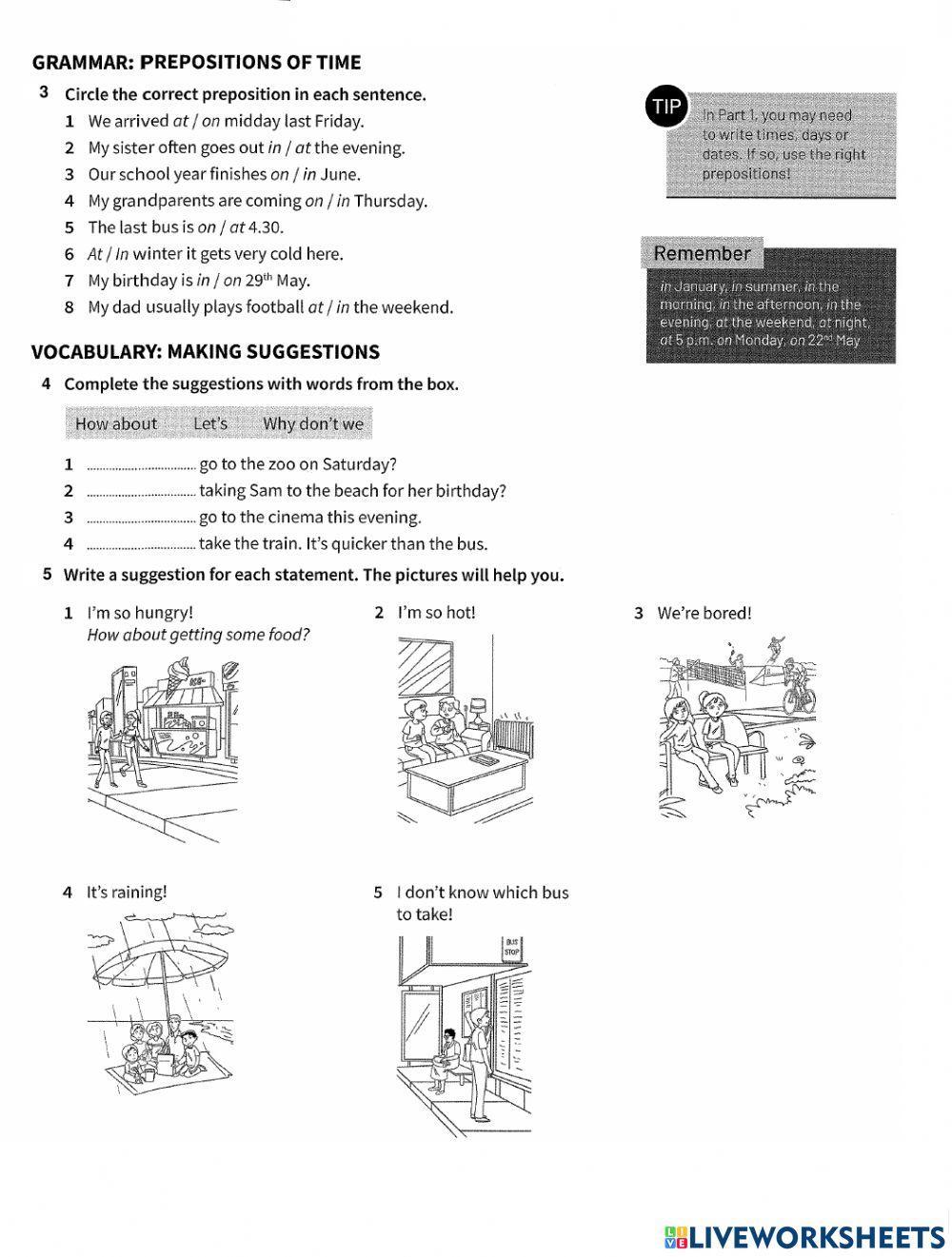 PET Writing Part 1 Intro (email)