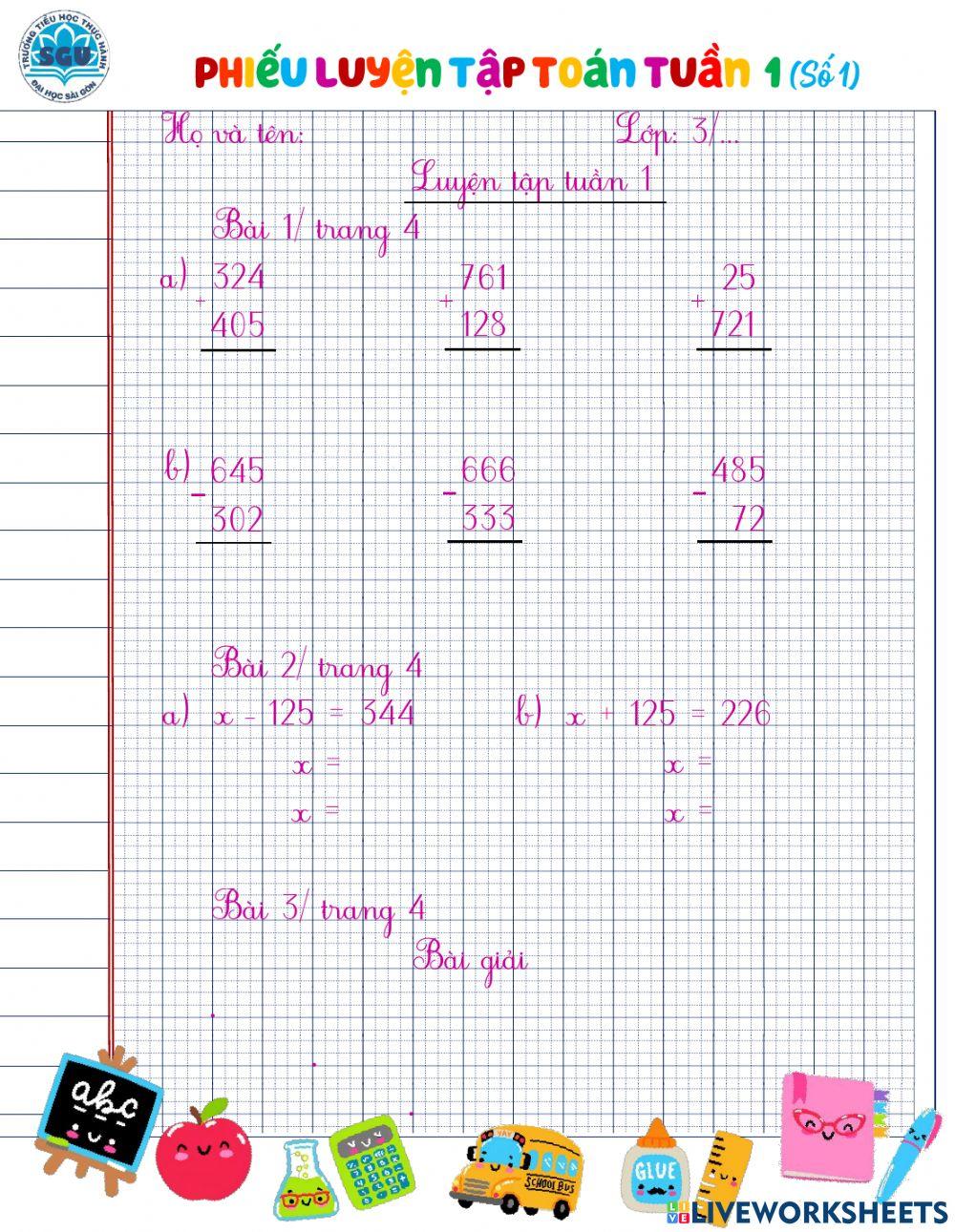 T3-t1-luyện tập tuần 1