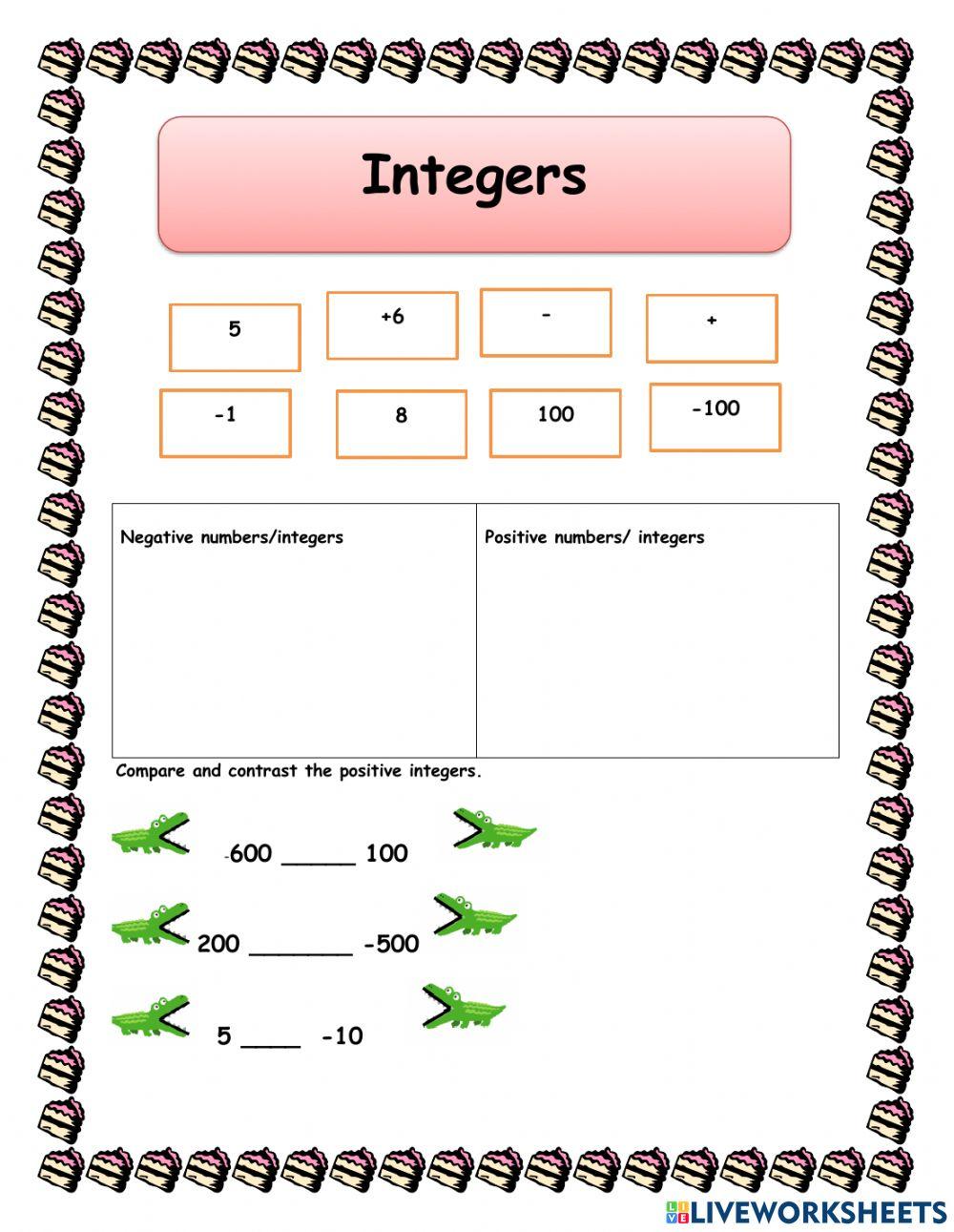 Comparing integers