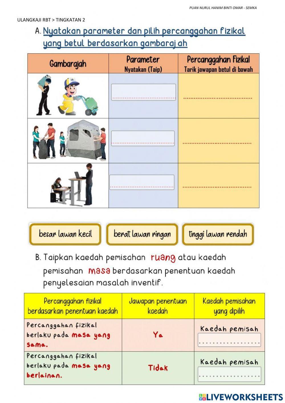RBT T2- BAB 1 (1.3 - PERCANGGAHAN FIZIKAL)