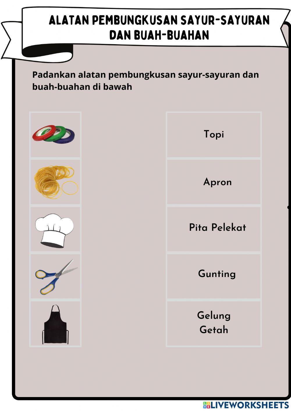 Pembungkusan Sayur-Sayuran & Buah-Buahan