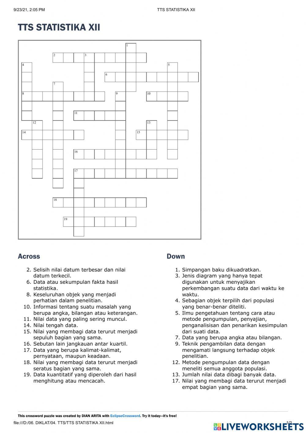 Pengertian Dasar Statistika