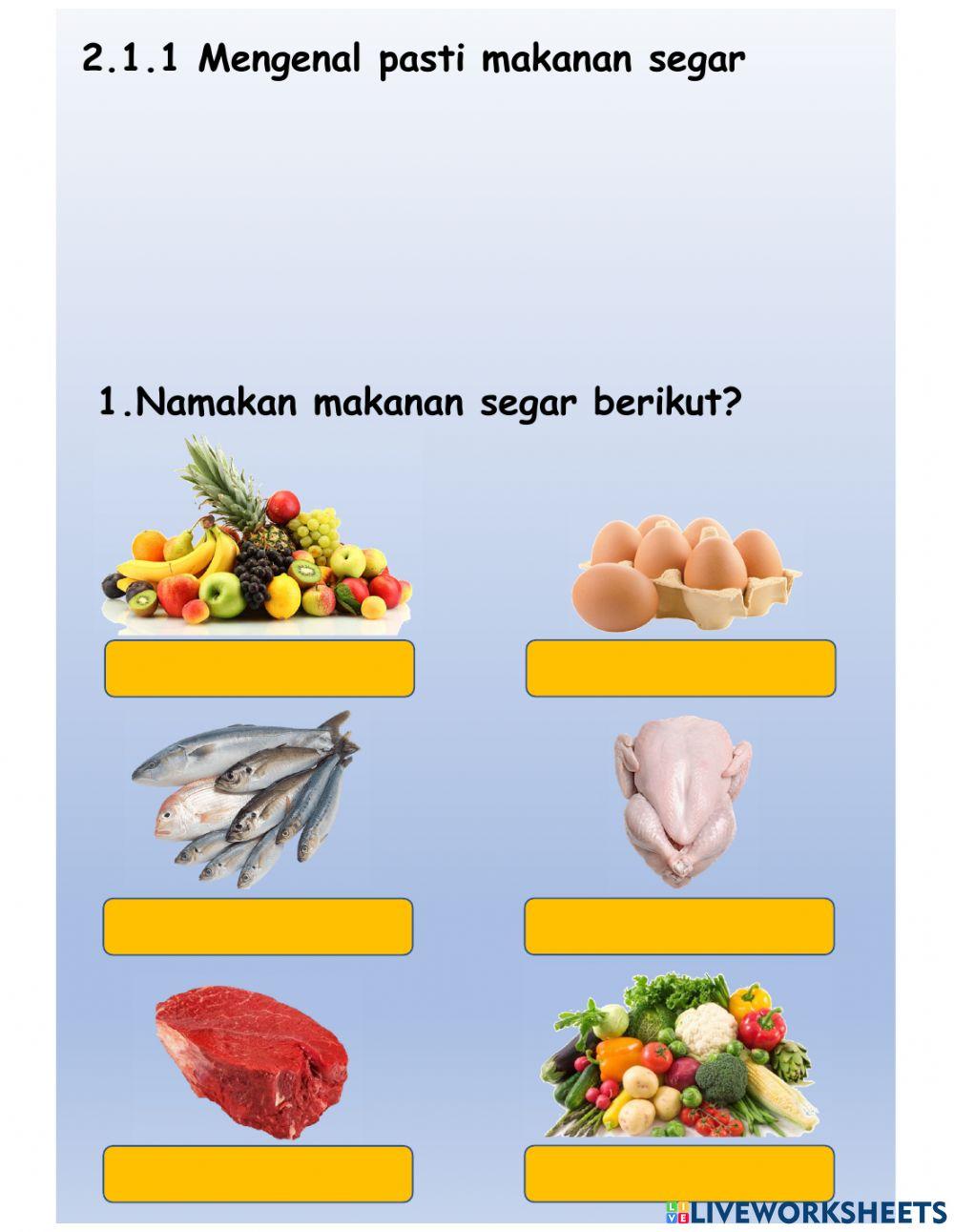 Makanan segar