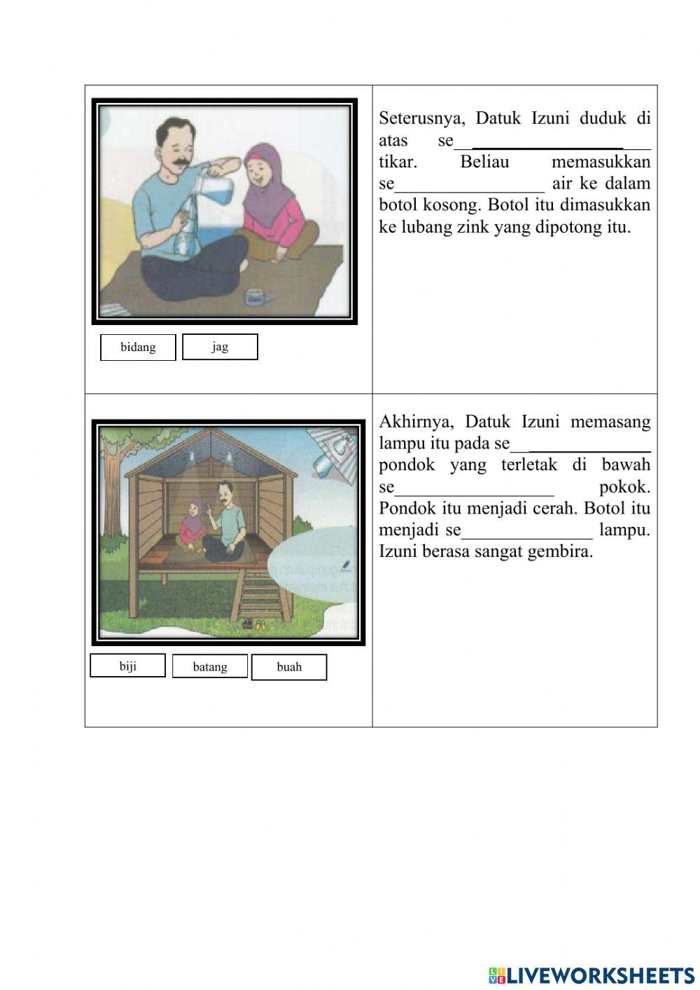 Lampu Tanpa Elektrik (Penjodoh Bilangan)