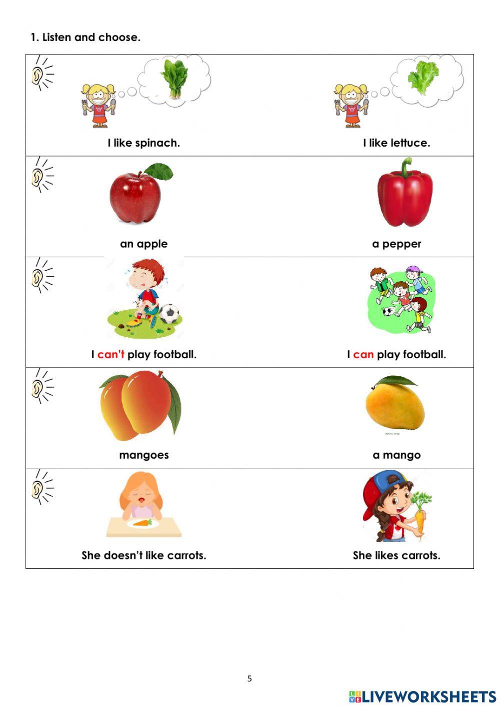 CGE Starters B- Review U4-U5-WS 1