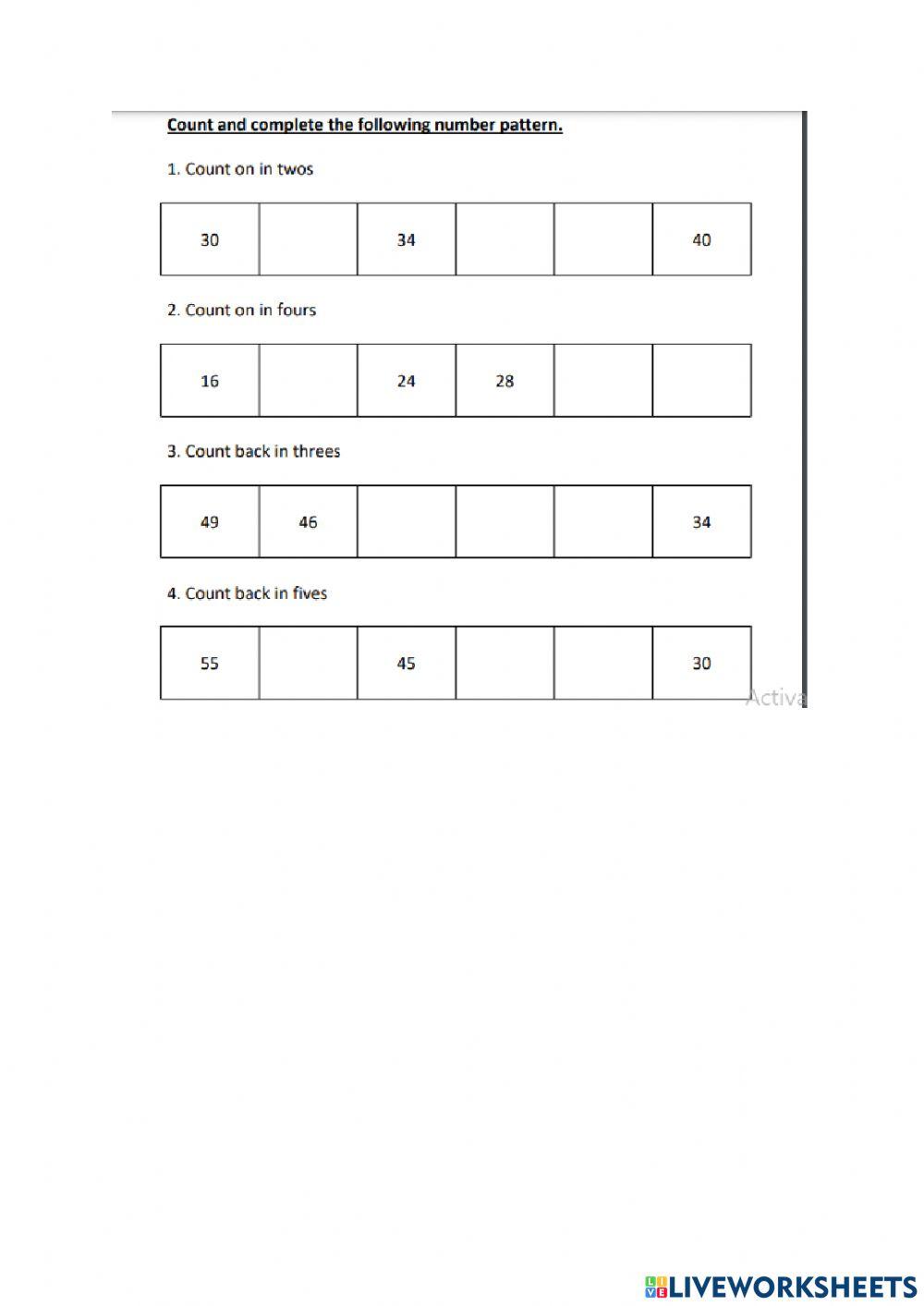 Unit 2 L1 worksheet | Live Worksheets