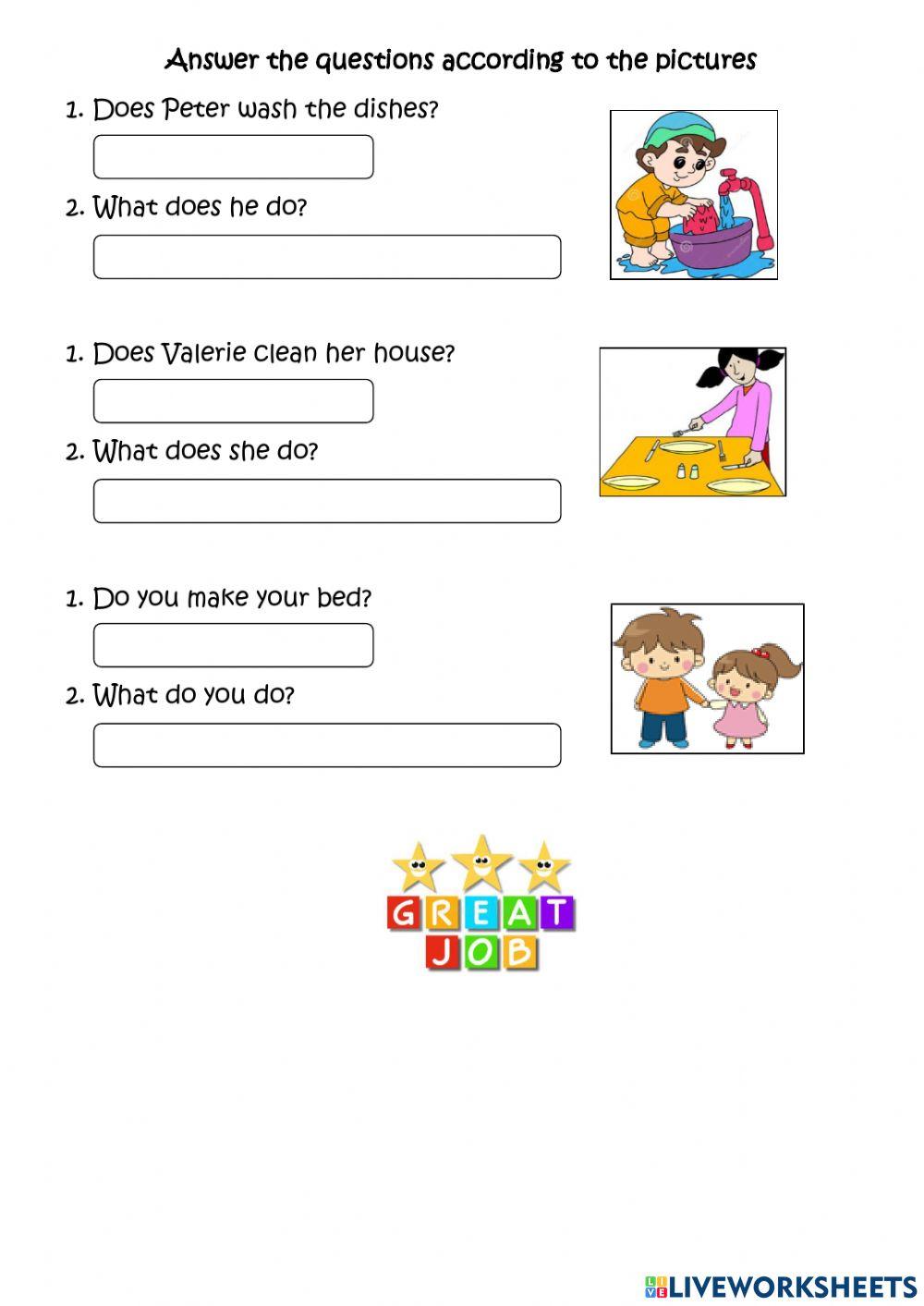 Lend a hand and Good deeds TEST