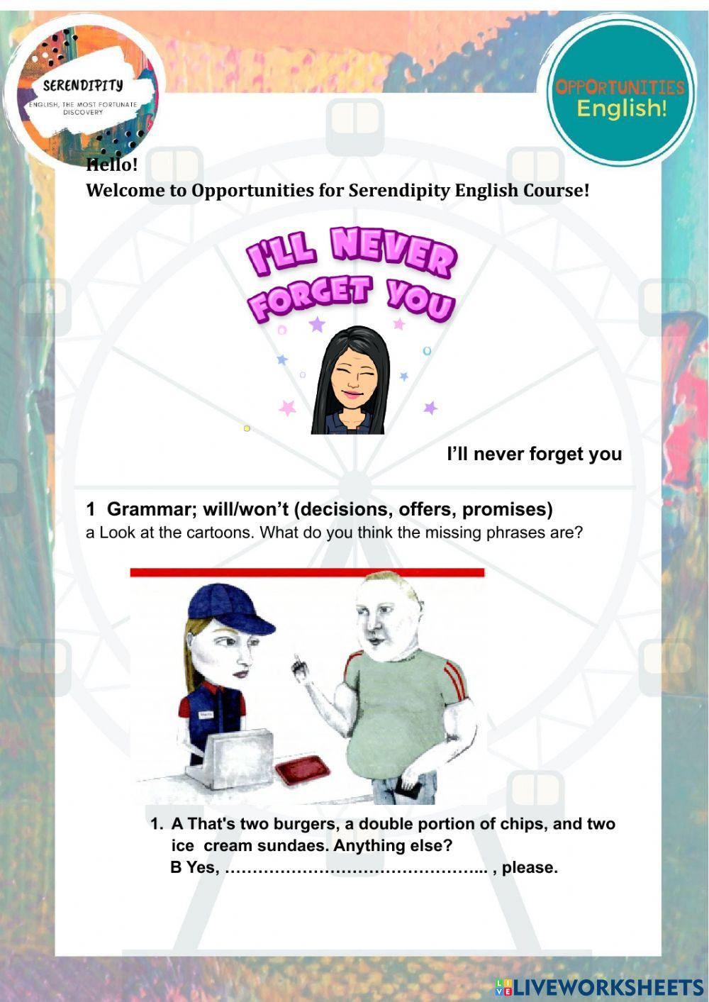 Unit 6B, pre intermediate