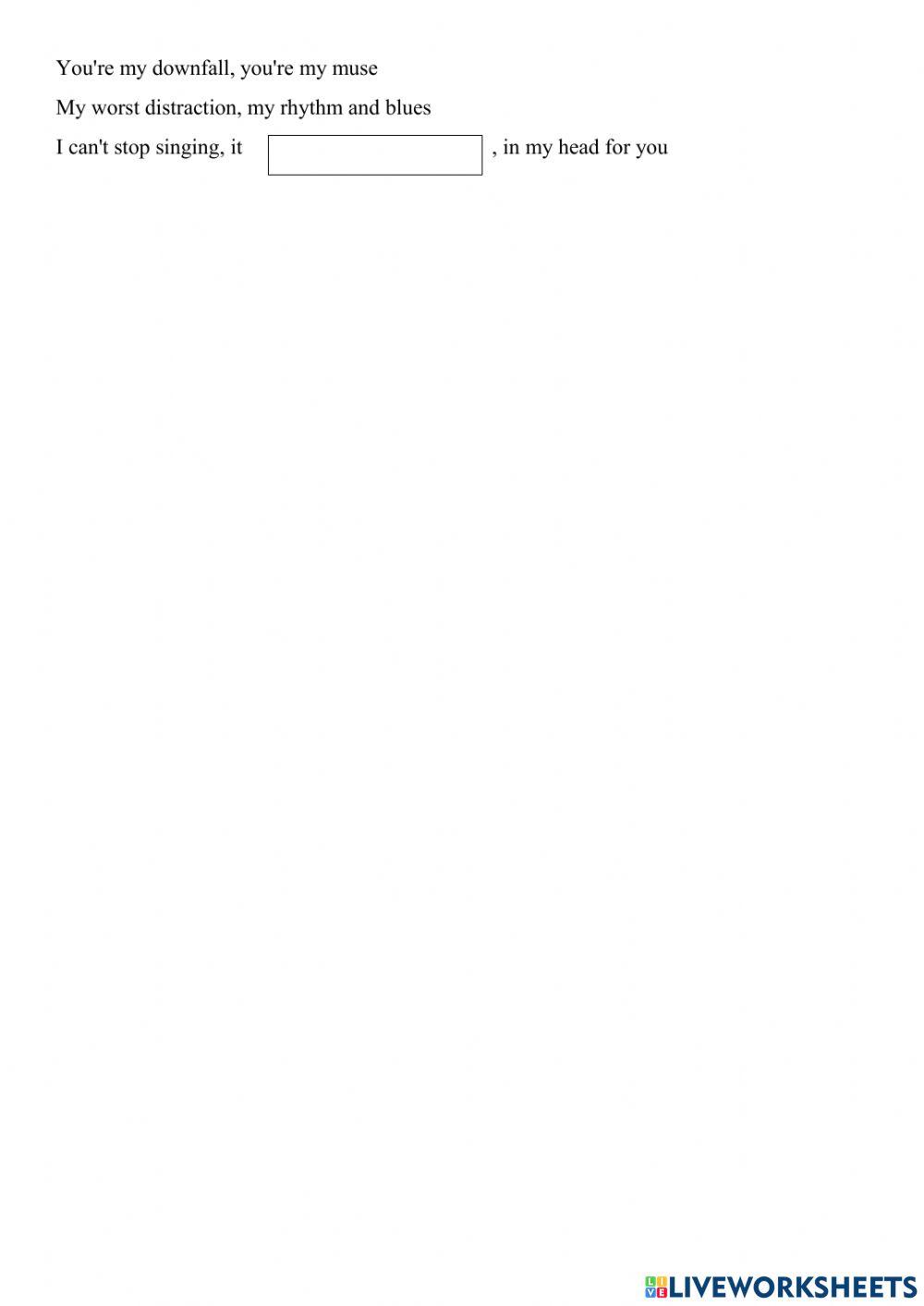 Present Continuous Activity