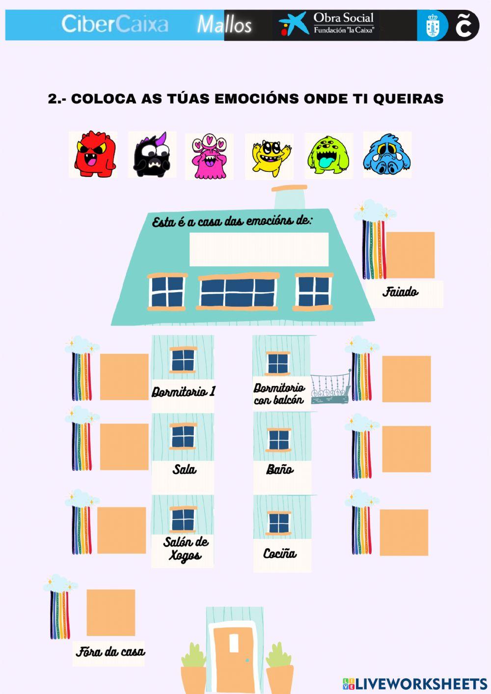 A casiña das emocións