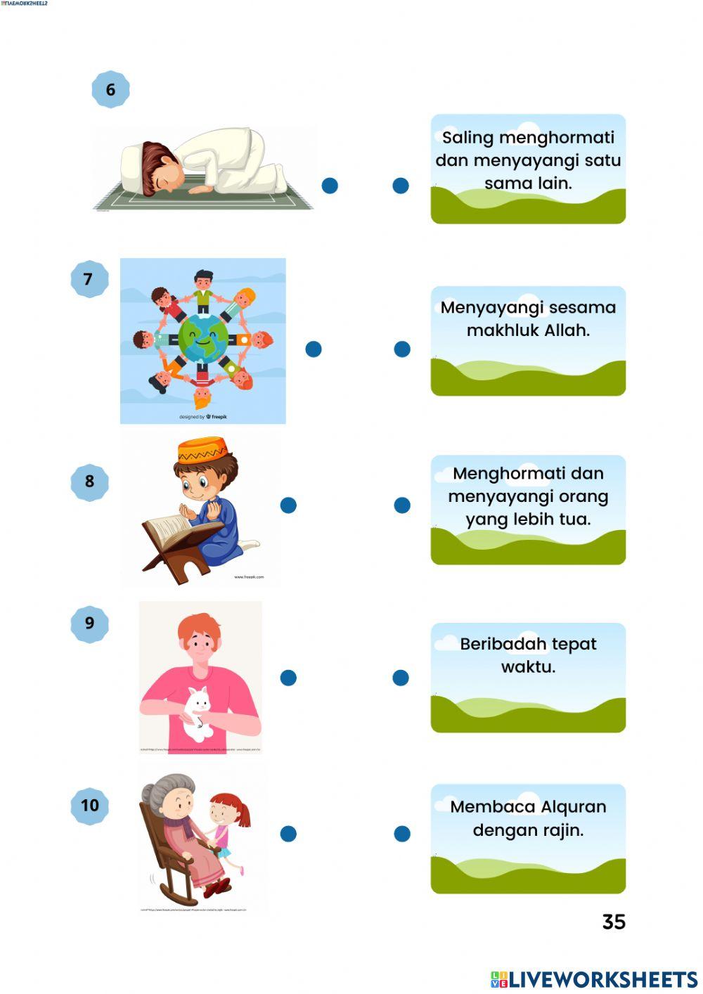Padankan jawapan yang betul berdasarkan gambar
