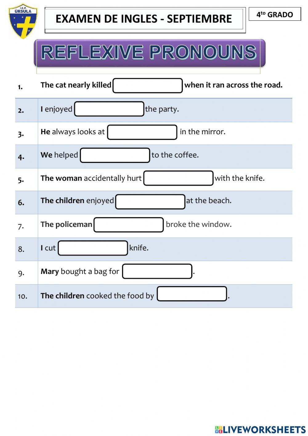 4 evaluacion SEPTIEMBRE