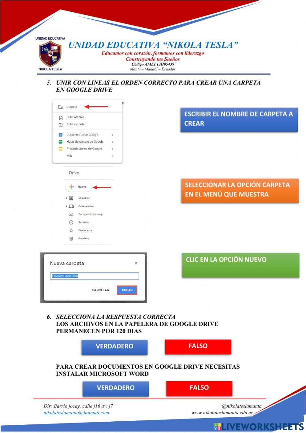 EVALUACION 1ER QUIMESTRE 7mo 2021