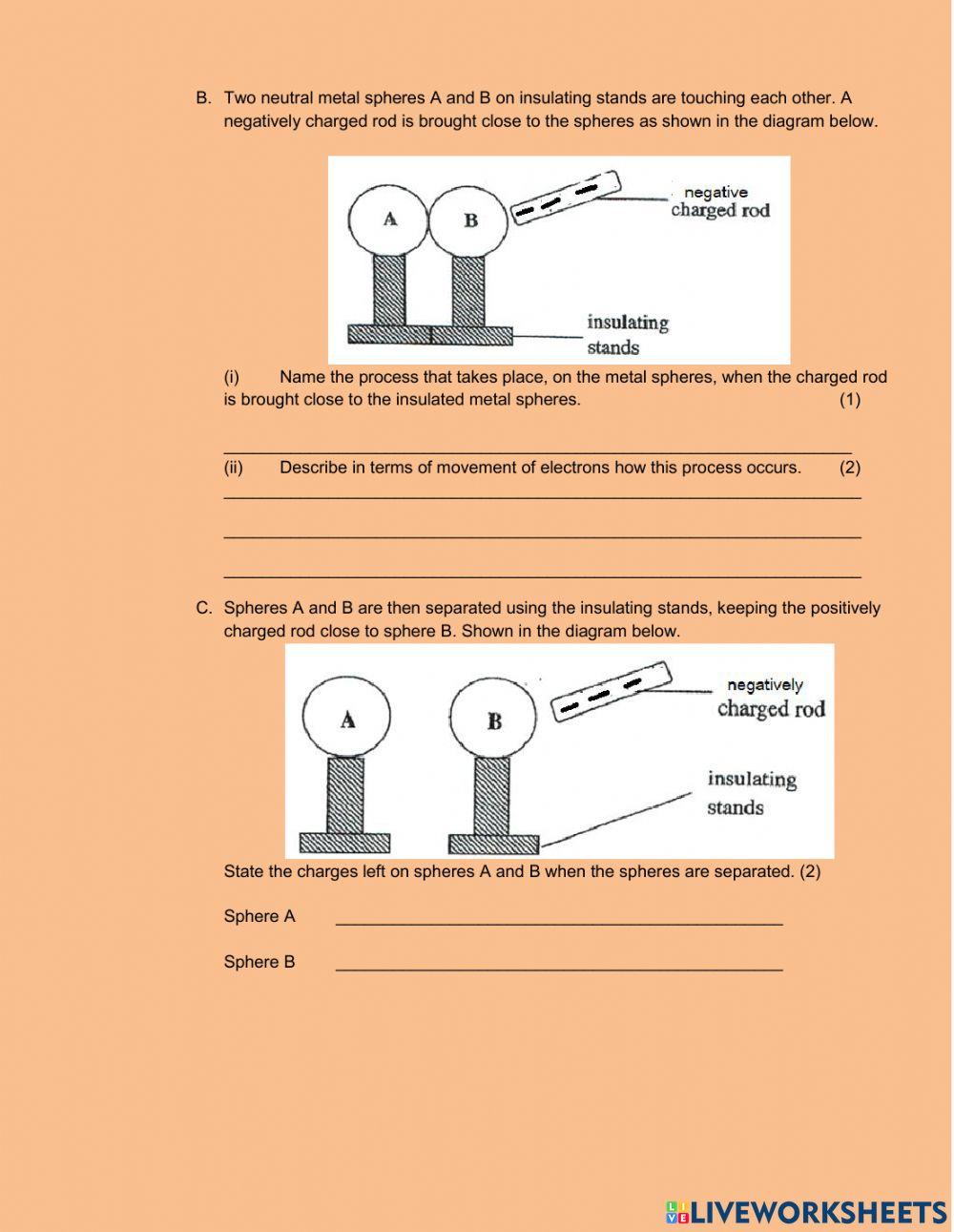 Test on Static electricity1