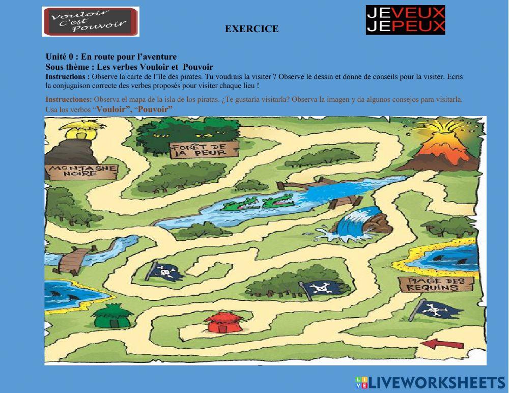 Les verbes vouloir et Pouvoir