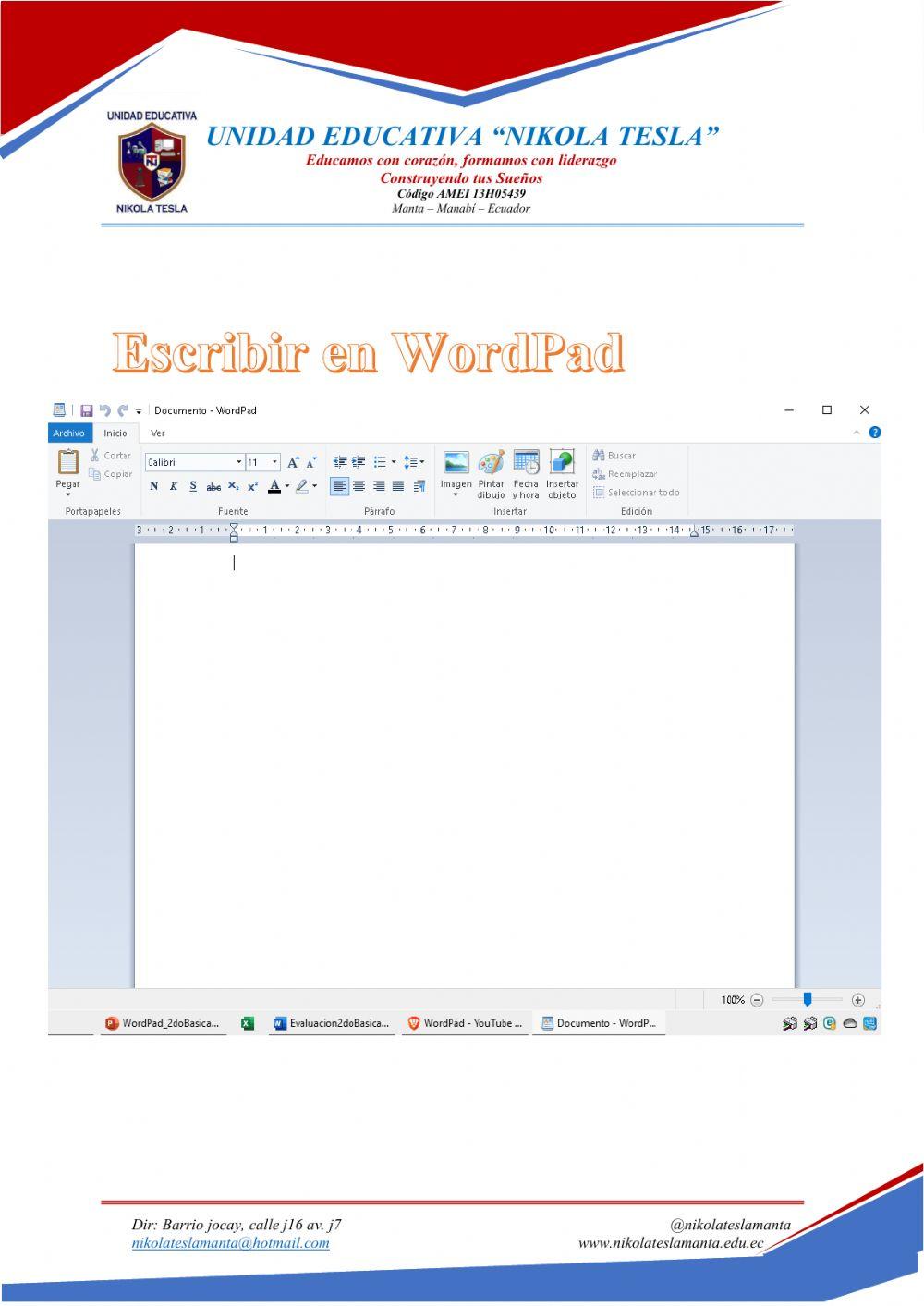 EVALUACION 1ER QUIMESTRE 1ero 2021