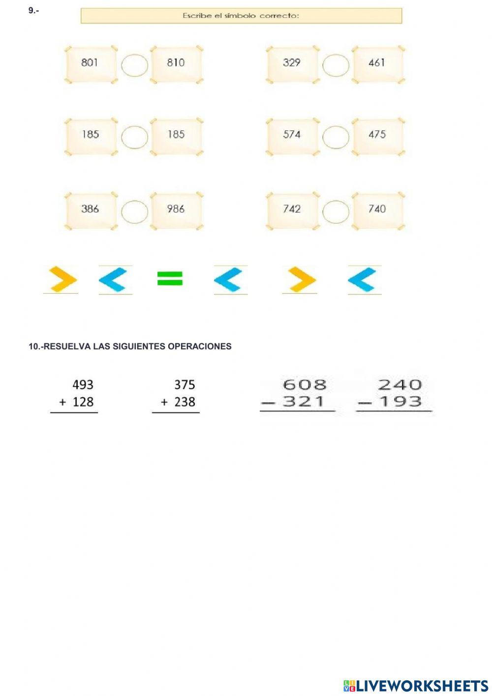 Examen de Matemáticas