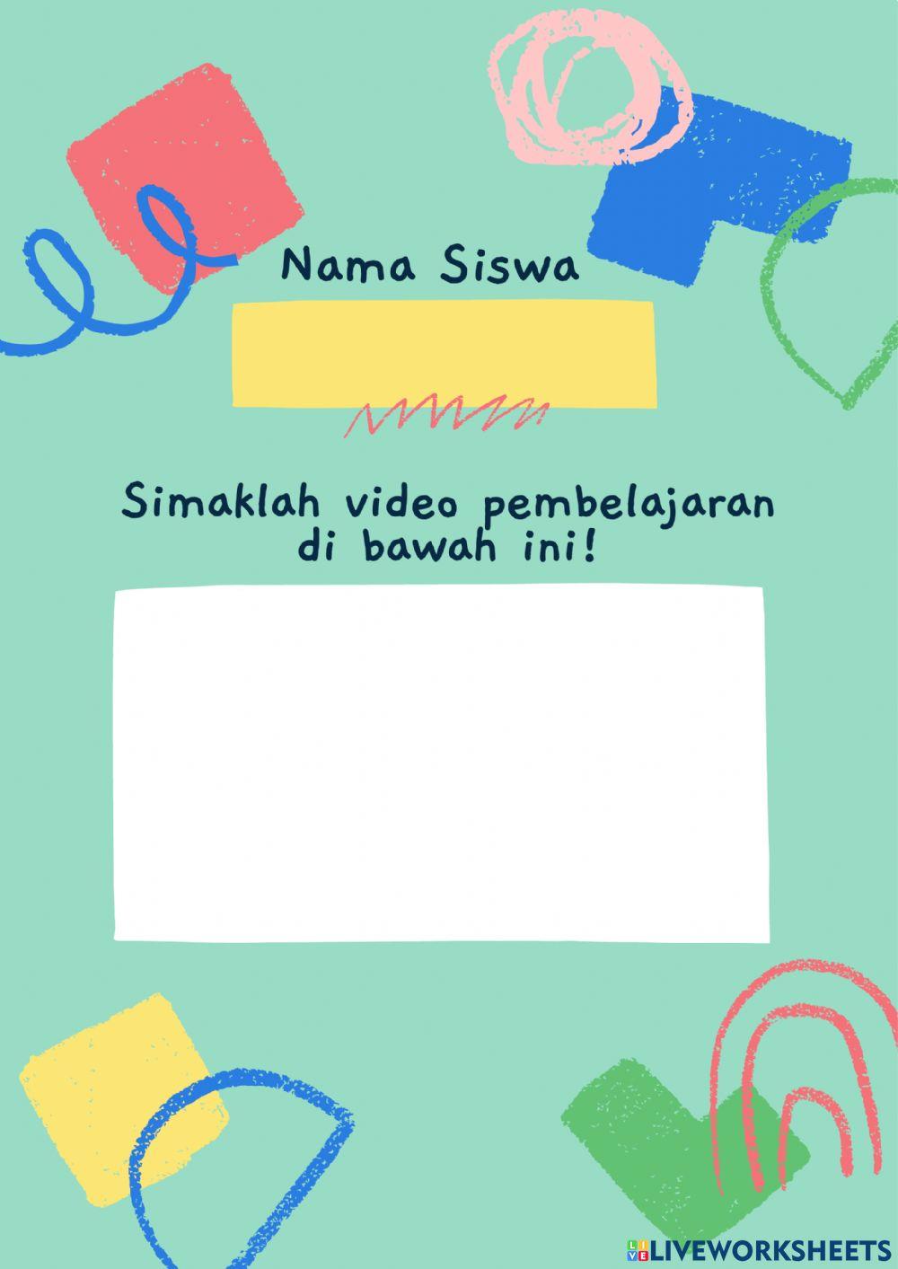 Tema 3 Subtema 3 Pembelajaran 1