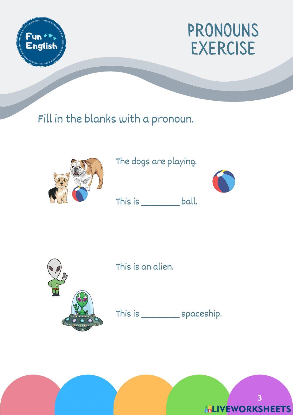 Possessive Pronouns or Possessive Adjectives