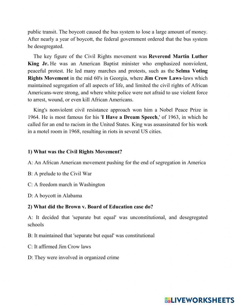 Civil rights movement