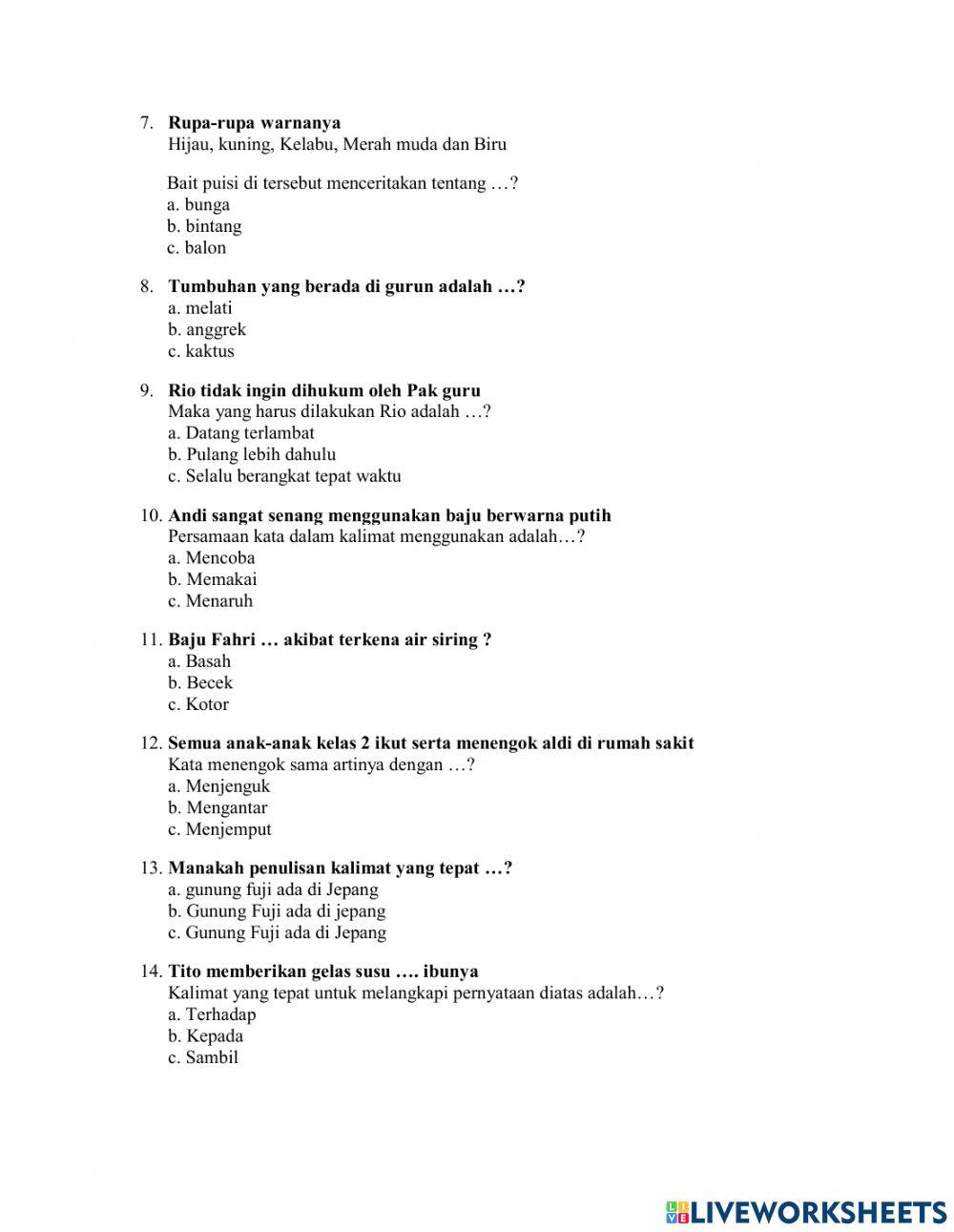 Ujian Tengah Semester