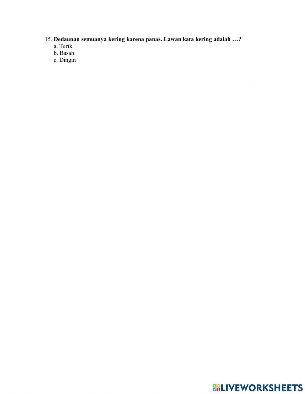 Ujian Tengah Semester