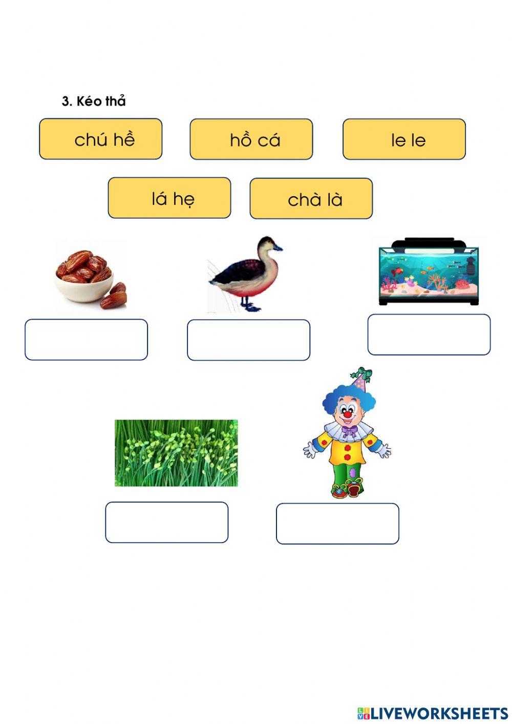 Ôn tập TV Tuần 3